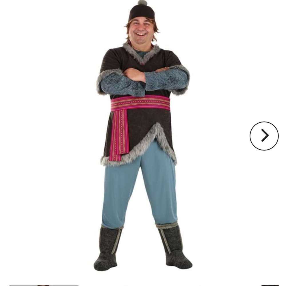 Kristoff Halloween Costume 3XL